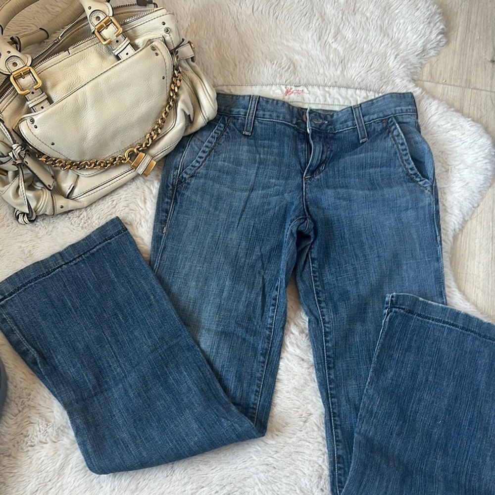 1969 limited edition GAP Blue Flare Wide Leg Jeans